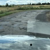 Gut, dass der Range Rover luftgefedert ist