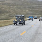 Auch Oldtimer waren natürlich wieder auf dem Weg zu Europas nördlichstem Punkt