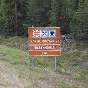 ...und jetzt sagen alle Karhunpesäkivi...
