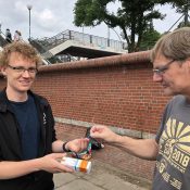 Der 1. Tausch - Büroklammer vs. Sonnenschutz LF 50